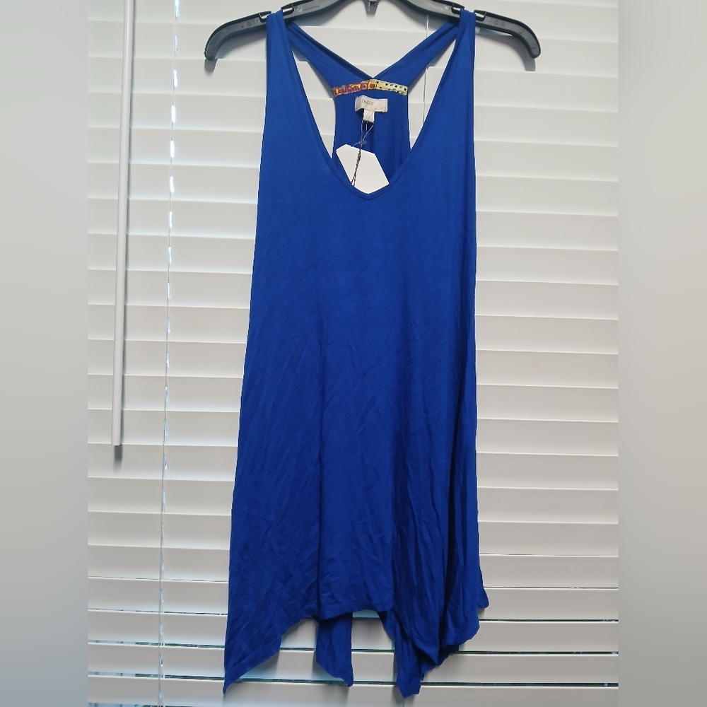 Nwt (Cupio) Blue Sleeveless Women's Top